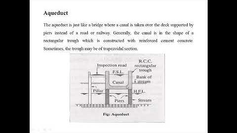 Design of Hydraulic Structures Lecture 20 Cross Drainage works