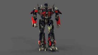 Optimus Prime Rig / Walk-Cycle Test 2nd (Oct 22nd) update