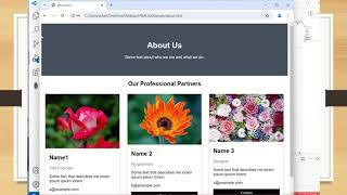 6  Creatiing Portfolio Website using HTML,CSS part 3
