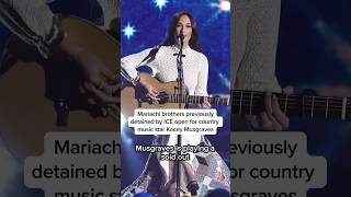 Mariachi brothers previously detained by ICE open for country music star Kacey Musgraves