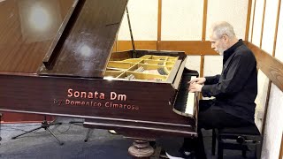 Haim Shapira piano Sonata Dm by Domenico Cimarosa