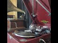 東海林 太郎 ♪さらば赤城山よ♪ 1947年 . Columbia Model No G ー 241 phonograph