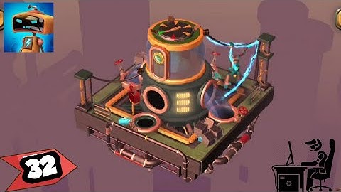 Tiny robots Recharged | level 32 | gameplay walkthrough