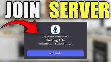 How to Join Yielding Arts Discord Server on Mobile! - (EASY)