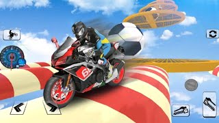 Bike Impossible Tracks Race 3D l Race Games l Mega Bike Racing Android game l screenshot 2