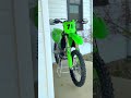 Treaty and the kx💦 #automobile #dirtbike #motocross #viral #edit #shorts #kawasaki