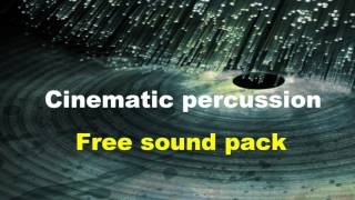 Free Cinematic Percussion pack @superfunnysheet
