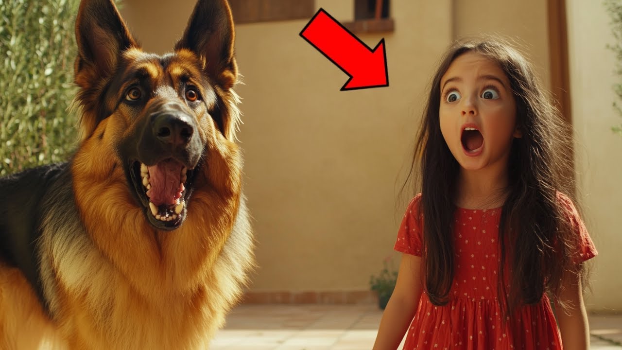 Bambina di 5 Anni Salva un Pastore Tedesco Abbandonato al Mercato!