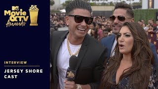 Cast of 'Jersey Shore' on Red Carpet | 2018 MTV Movie & TV Awards