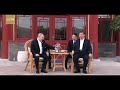 Poutine 🇷🇺​ invité par Xi ​🇨🇳 ​à Pékin... Belles images...