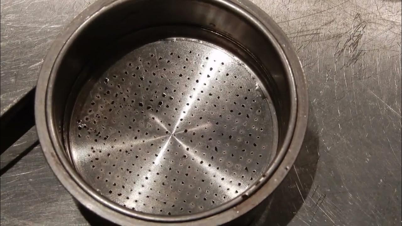 Coffee Filter Holder Basket clogged How to Clean and Unclog Espresso