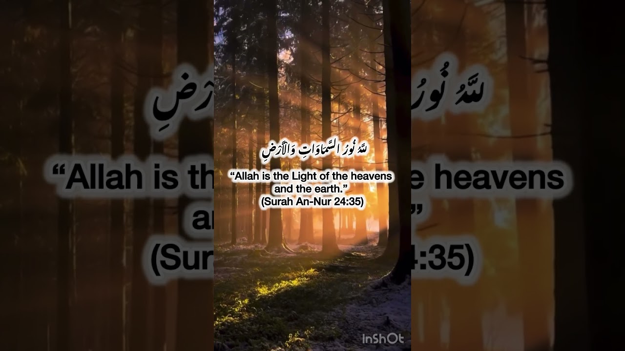 Allah is your light in every darkness 🌟