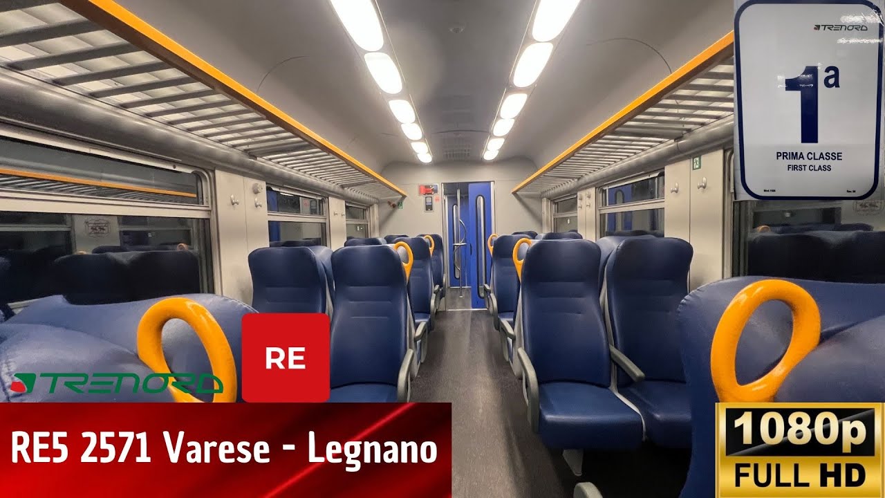 🚉 E464.322 + E464.475 sul 2571 da VARESE a LEGNANO sulla 🔴 RE5