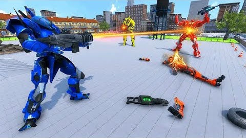 Real horse robot transforming  game  - Robot car 3D android gameplay Sandeep SK gamer boss