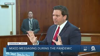 Mixed marks, that’s what some say florida’s governor gets for his
messaging during the coronavirus pandemic. communications experts
believe he’s struggled to...