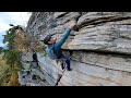 Gunks pov route beta the ceiling aka shockleys ceiling 56