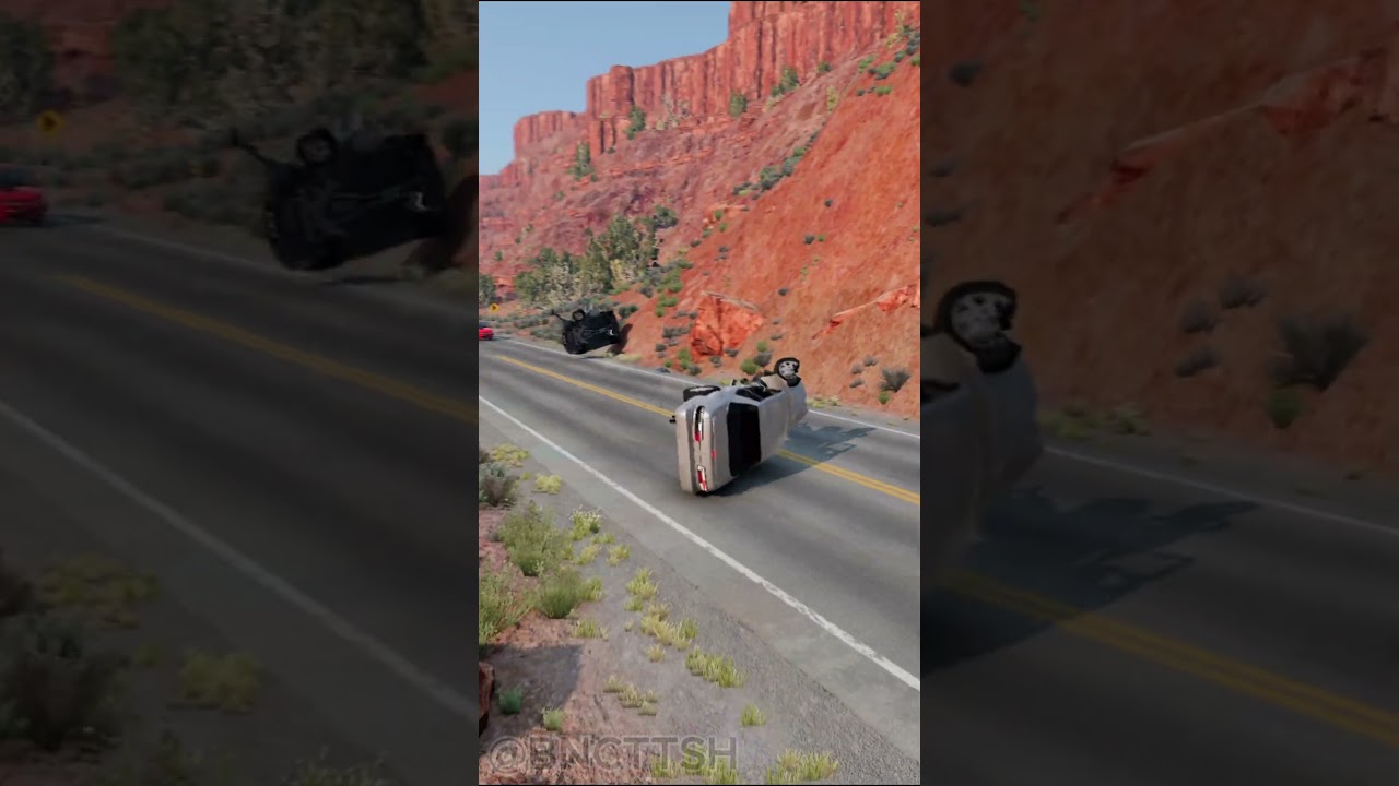 BeamNG Drive High Speed Crashes #61 