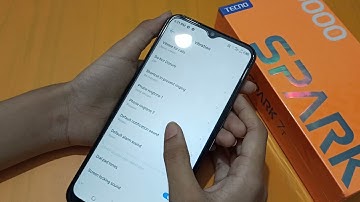 tecno spark 7t notification settings | how to change notification sound | notification sound change