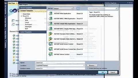 Lesson 11A - Master Pages in Web Forms