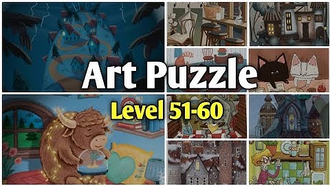 Art Puzzle Gameplay | All Levels | Level 51-60 Solutions