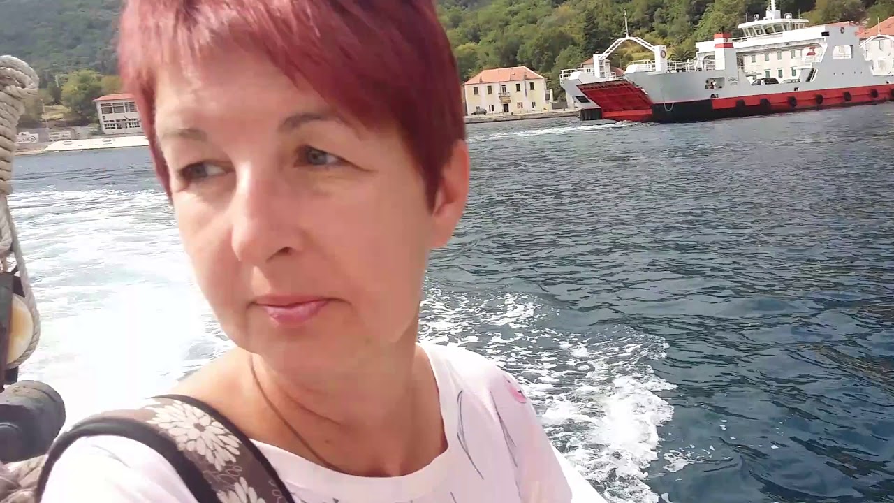 Lepetane - Kamenari ferry Przeprawa - Czarnogóra 2016