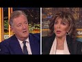 Piers Morgan And Dame Joan Collins Discuss Israel-Hamas War, Holly Willoughby And More