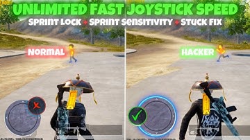 Joystick Fast Movement In Pubg Mobile • All 2025🔥 Joystick Issues Fixed🟢 New update Joystick Code