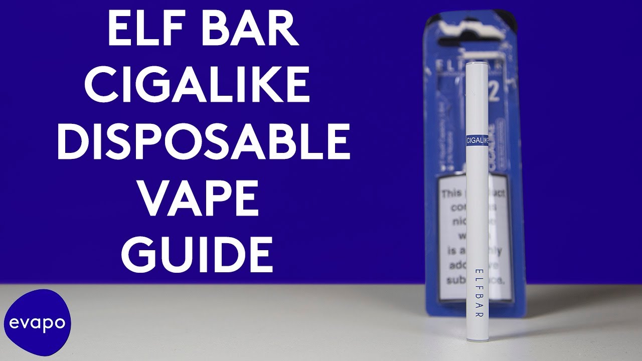 Elf Bar Cigalike Disposable Vape Guide YouTube