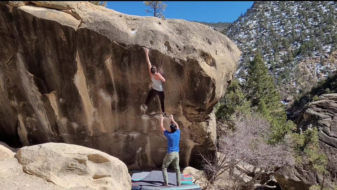 Joe's Valley Bouldering - Wills of Fire, V6