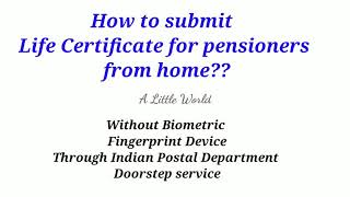 Digital Pension Life Certificate from home in తెలుగు EPFO EPS Jeevan Praman Life Certificate Online screenshot 2