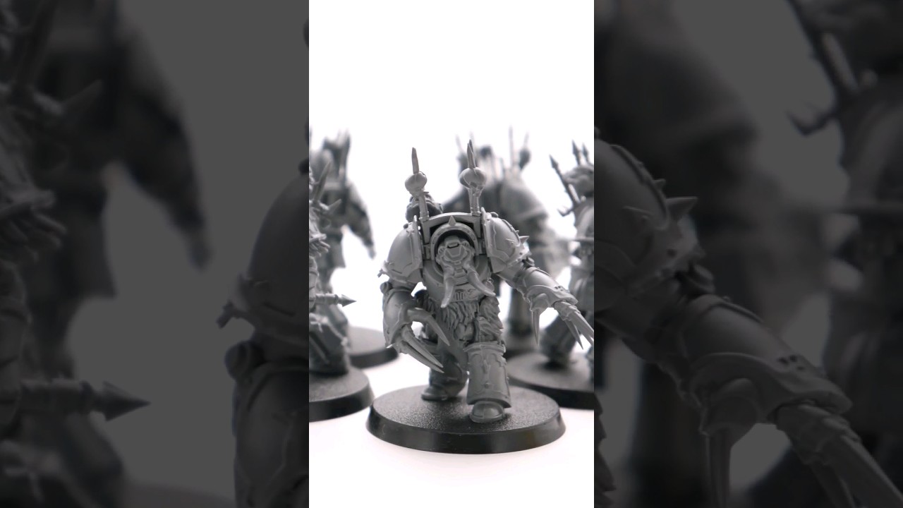 Games Workshop Warhammer 40k Chaos Space Marines Terminator Squad