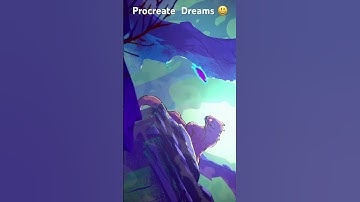 First try at Procreate  Dreams 😃 @Procreate  #procreatedreams #procreate #animation