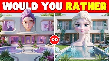 Would You Rather: Rumi or Elsa Dream World? 🏰✨