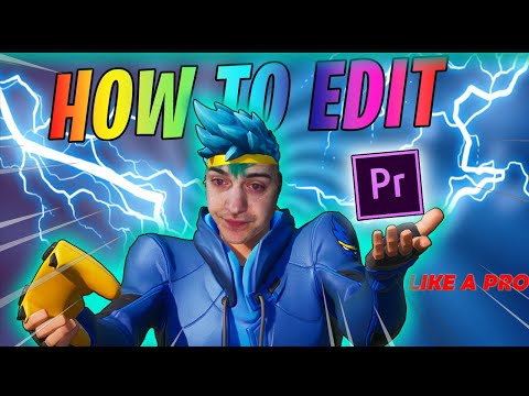 How To Edit Funny Gaming Videos For Beginners (Premiere Pro meme Tutorial)