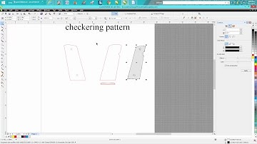 Corel Draw Tips & Tricks Engrave Checkering Pattern gun grips