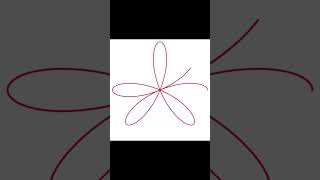 How to Draw an 8-Petal Flower Doodle | Easy Rose-Inspired Line Art Tutorial for Beginners