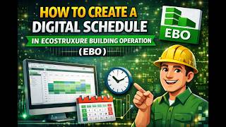 How to Create a Digital Schedule in EcoStruxure Building Operation EBO