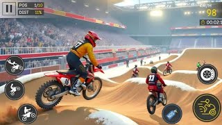 Extreme Moto Racing dirt bike stunt : Stunt Bike motorcycle games - Androidgameplay  screenshot 3