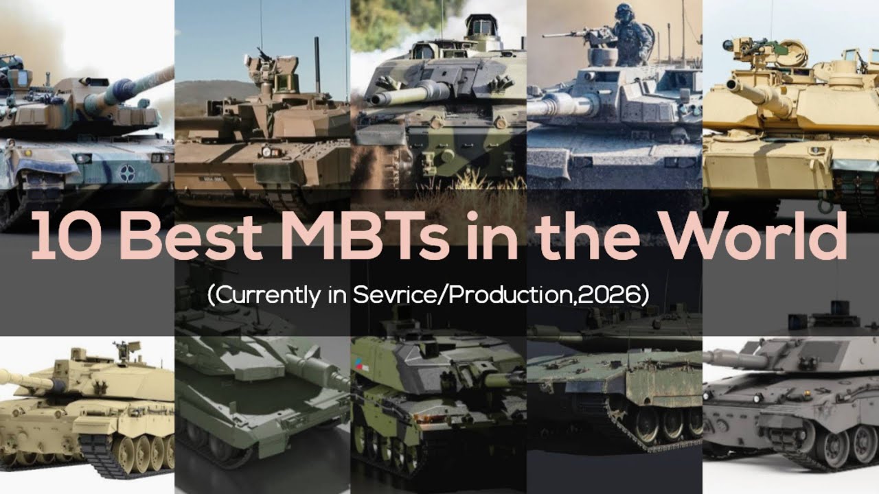 Эти основные боевые танки способны уничтожить всё на своём пути. (Лучшие/передовые основные боевы...