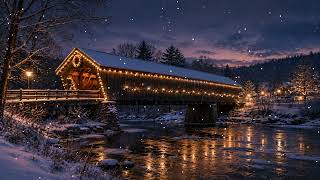Visit a Covered Bridge and Listen to Snowcore Lo-Fi Music