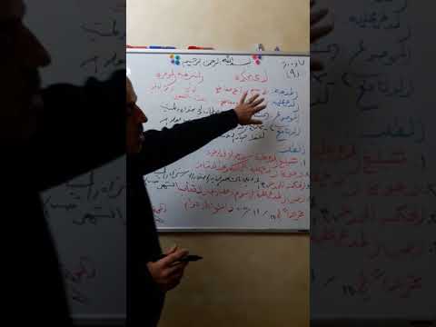 محاضرة رقم (9)المشاهدة والرؤية والاصطحاب والاستزارة والمبيت.لائحة الدعوى.والاختصاص المكاني والرسوم.
