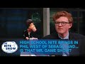 High School Nite with Phil West and...Mr...wait...is that Mr. Game Show?