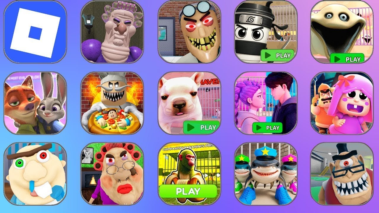 ROBLOX MODE HARD : Escape Papa Pizza's Pizzeria! (SCARY OBBY),Escape Mr Funny's ToyShop (SCARY OBBY)