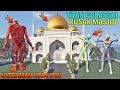 TITAN COLOSSAL RUSAK MASJID, ULTRAMAN UPIN IPIN MARAH - GTA 5 BOCIL SULTAN