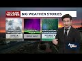 Windy with very dry fuels Friday & Saturday, Northern Lights visible Friday night?