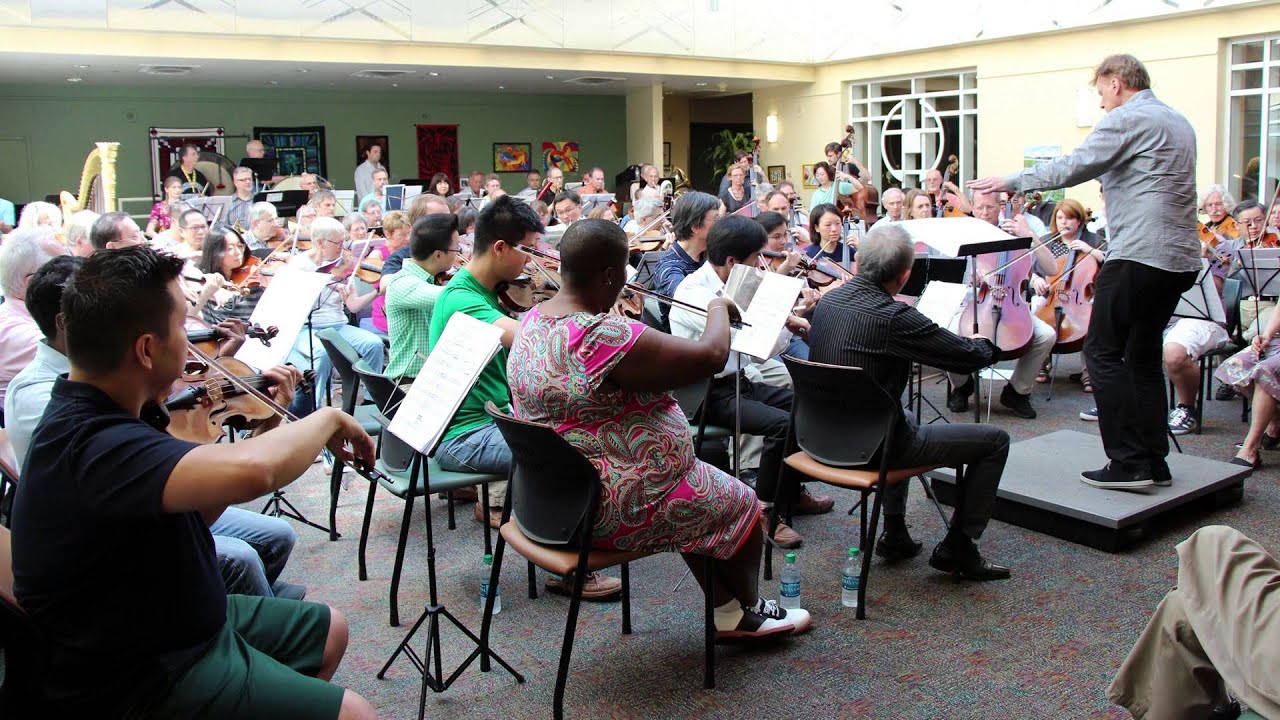 World Doctors Orchestra plays Harborview Medical Center