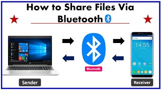 How to Share Files from Mobile to Laptop Via Bluetooth