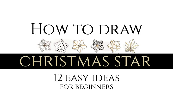Christmas star drawing for beginners ⭐ Zentangle Christmas star ideas  ⭐ Zenart