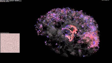 DigiCortex Artificial Brain Simulation - Retina + 8 Million Cortical Neurons / 2 Billion Synapses