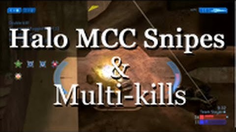 Halo MCC - Snipes and Multi-kills